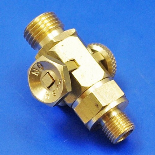 Fuel oil push off - on/off, tap