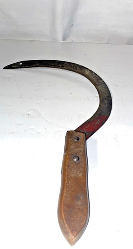 Vintage hand scythe - hand, scythe/sickle