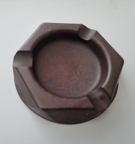Bakelite ashtray brown - bakelite,