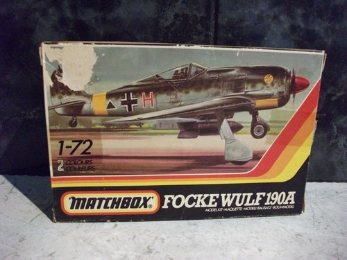 Matchbox fockewolf 190a 72 - matchbox,