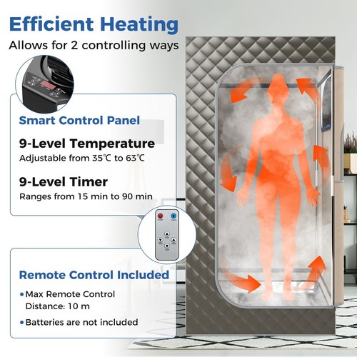Portable steam sauna home - home, full
