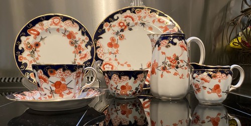 Rare royal crown derby imari - crown,