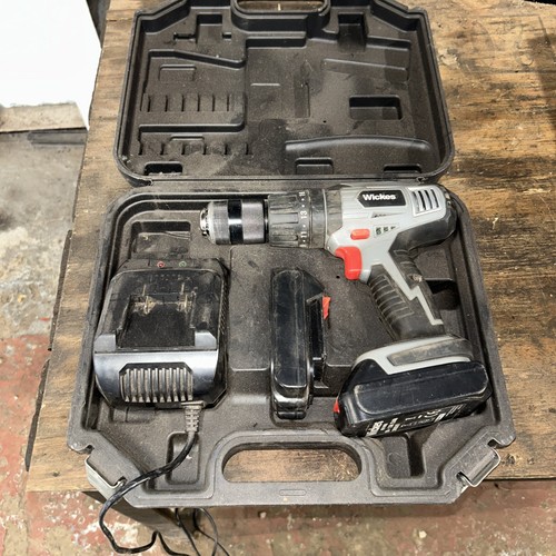 Wickes cordless drill with - wickes,