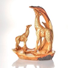 Wood-Effect Giraffe Ornament