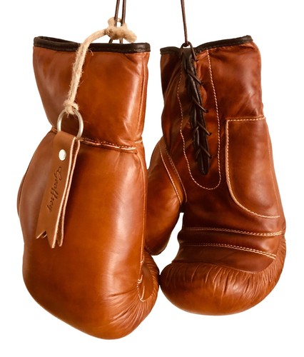 Boxing gloves 12oz vintage - boxing,