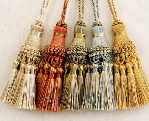Decorative key tassels - ,,