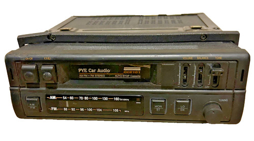 Vintage pye car radio - pye,