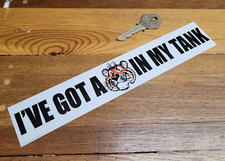 I've Got A Tiger In My Tank ESSO Window Sticker 9" Classic Car Vintage Retro
