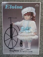 Craftime - Dolls Clothes Knitting Pattern - Eloisa