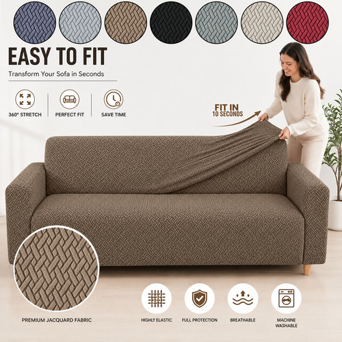 Anti slip sofa covers - anti-slip, elastic