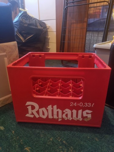 Rothaus plastic beer crate - plastic,