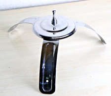 Antique Art Deco Chrome Light fitting Only for Clamshell type lighting Chromed 