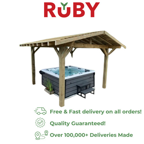 Heavy duty wooden - wooden, gazebo