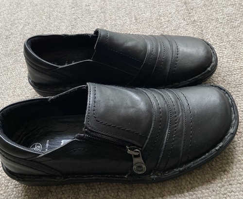Loretta black leather - loretta,