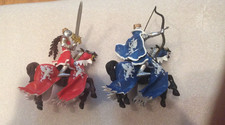 Papo  Knight And Horse x 2