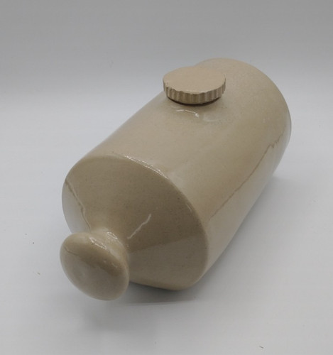 Vintage stoneware glazed tan - vintage, &