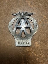 Vintage AA Badge No OM75188