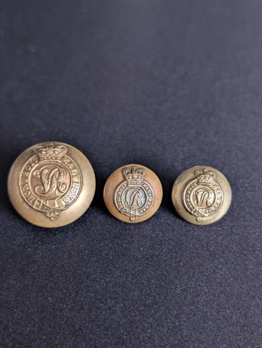 Victorian brass military - 3x,