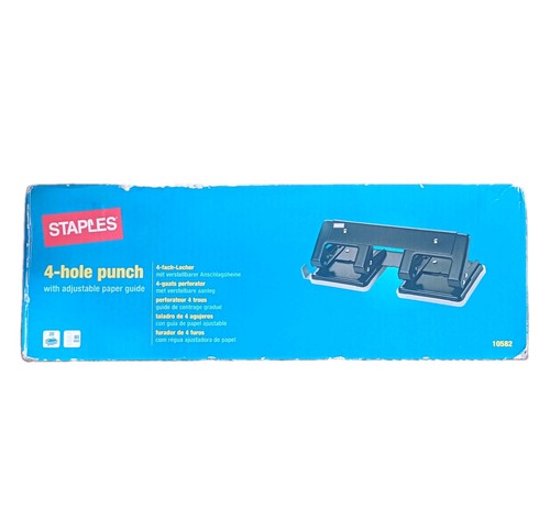 Staples hole punch with - punch,