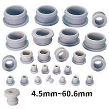 Grey Grommet Snap-On Open