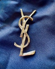 Large Yves Saint Laurent Gold
