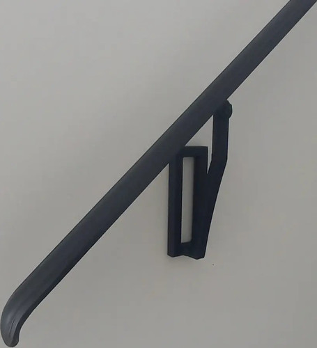 Black metal indoor stair - indoor,