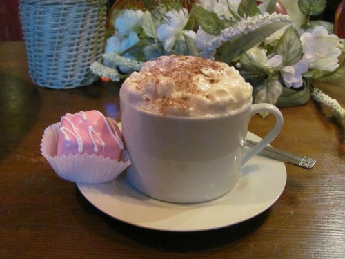 Fake artificial cappuccino - fake,