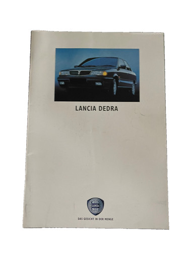 Brochure lancia dedra - brochure,