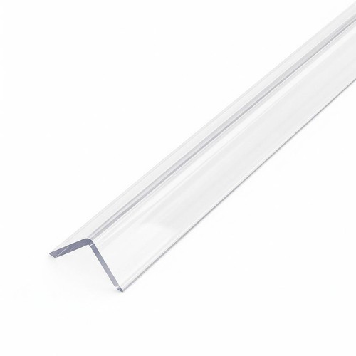 Clear metre upvc plastic - clear,