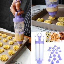  Cookie Biscuit Making Maker Pump Press Machine Home Decor Kitchen Mold Tools