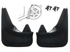 Pair of Moulded Universal Fit Mud Flap Mudflaps Front or Rear to fit VW Models