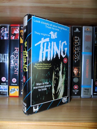 Horror vhs the thing - thing,