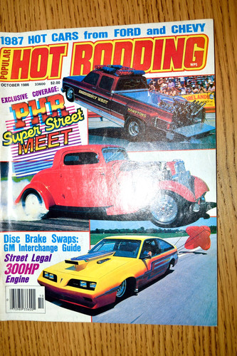 Popular hot rodding magazine - hot,
