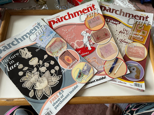 Job lot three parchment - (3),
