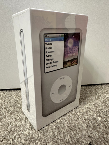 Sealed silver 160gb apple - **sealed**,