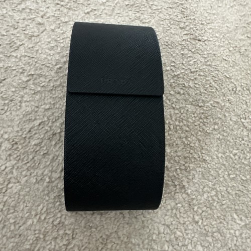 Prada glasses case - black, half