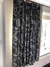 Pair of Laura Ashley material custom made curtains i