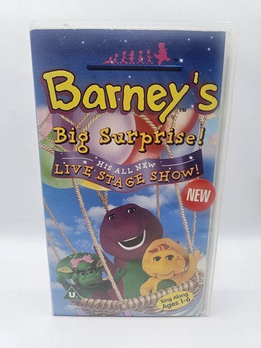 Barney big surprise vhs - big,
