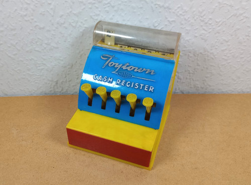 Mettoy toytown cash register - toytown,