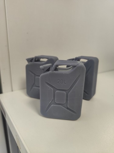 Jerry can scale model - can,