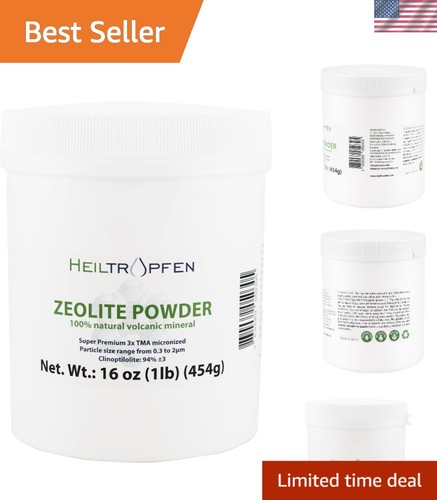Natural zeolite powder - natural, 3x