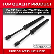 FITS VW T5.1 CARAVELLE 10-15 1080N UPRATED TAILGATE BIKE RACK GAS STRUT PAIR