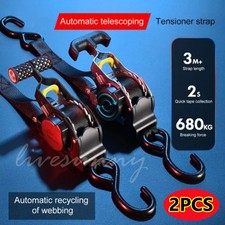 2x Automatic Retractable