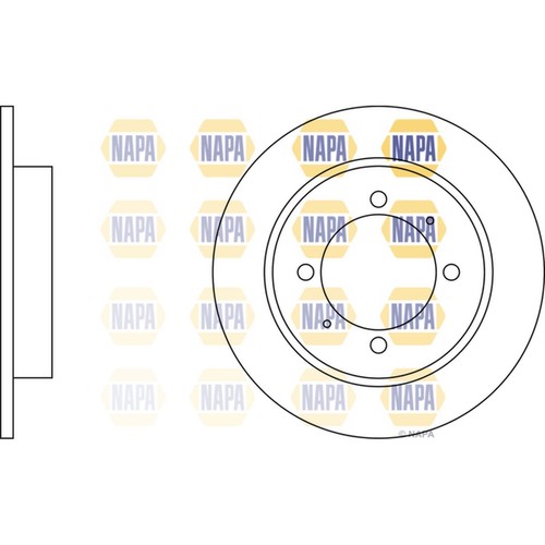 Brake discs solid for volvo - discs,