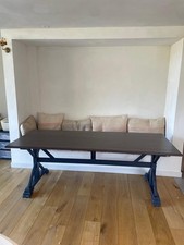 Bespoke - Colour Of choice - Large oak farmhouse Dining Table - 10/12 people