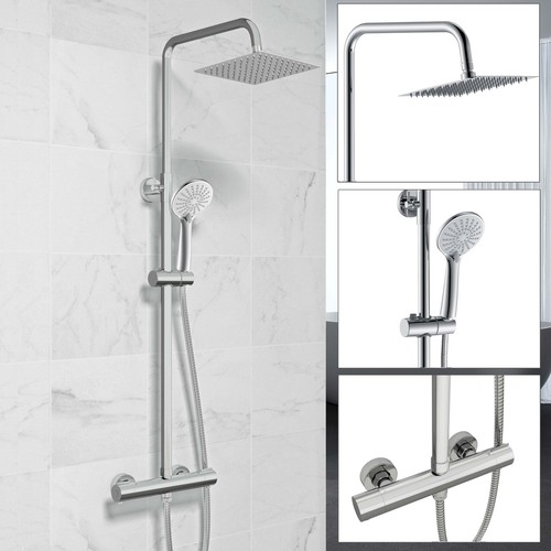 Thermostatic shower set twin - set,