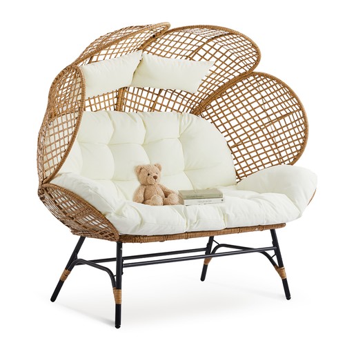 Seater rattan egg chair - 2‑seater,