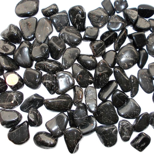 Black tourmaline schorl - black,