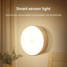 Rechargeable Motion Sensor LED Night Light – Warm Wireless Wall Lamp