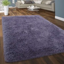 Fluffy Rugs Large Shaggy Rug Bedroom Living Room Anti Slip Soft Carpet Floor Mat
